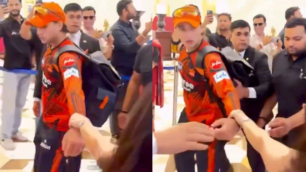 IPL 2026: WATCH- Abhishek Sharma fumes after female fan forcefully grabs, yanks his hand in team hotel; Fans react