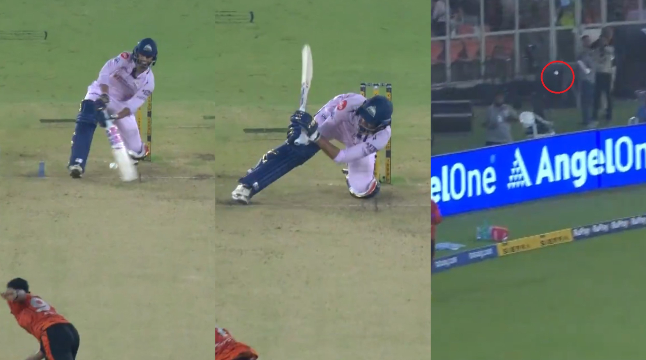 Washington Sundar's audacious shot for a six | IPL X