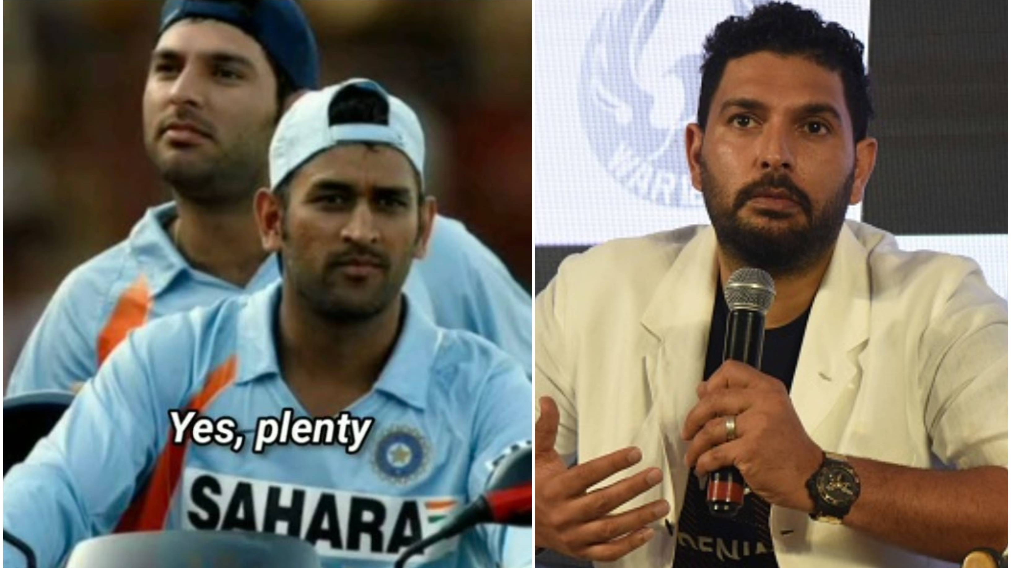 Netizens express displeasure as Yuvraj Singh cuts out MS Dhoni’s part from fan-made video