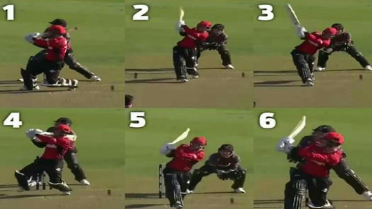Canterbury's Leo Carter hit six sixes in an over of Anton Devcich in Super Smash T20 tournament