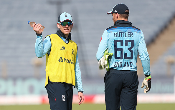 Eoin Morgan, Jos Buttler in trouble after old tweets mocking English language used by fans emerge