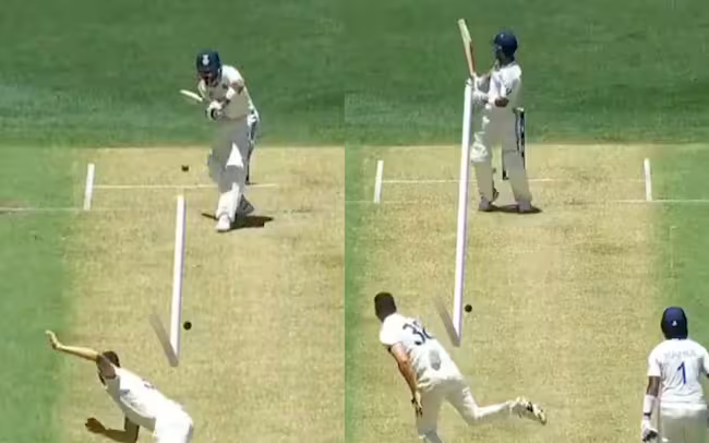 Virat Kohli managed just 5 runs in 1st innings of first Test in Perth | X