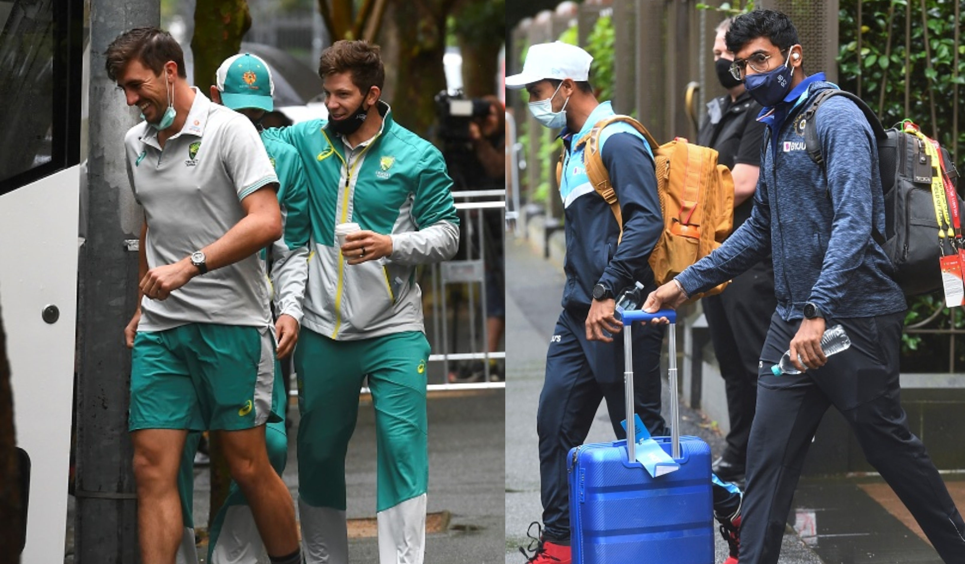 Australia and India's players arrive in Sydney on Monday | Getty Images