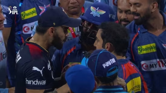 Gambhir and Kohli almost came to blows after LSG v RCB game in Lucknow | Twitter