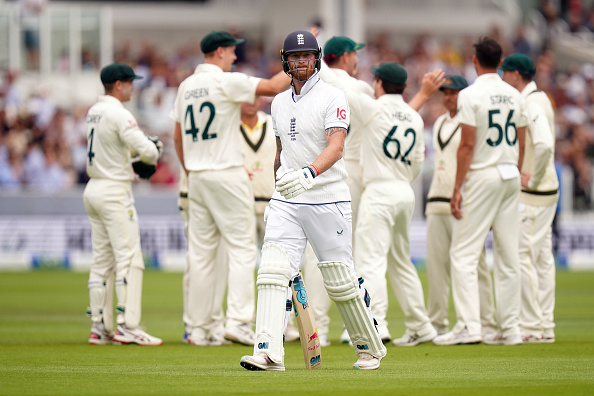 England's first innings folded for 325 at Lord's | Getty