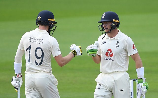 Jos Buttler and Chris Woakes shared 100-run partnership | Getty Images