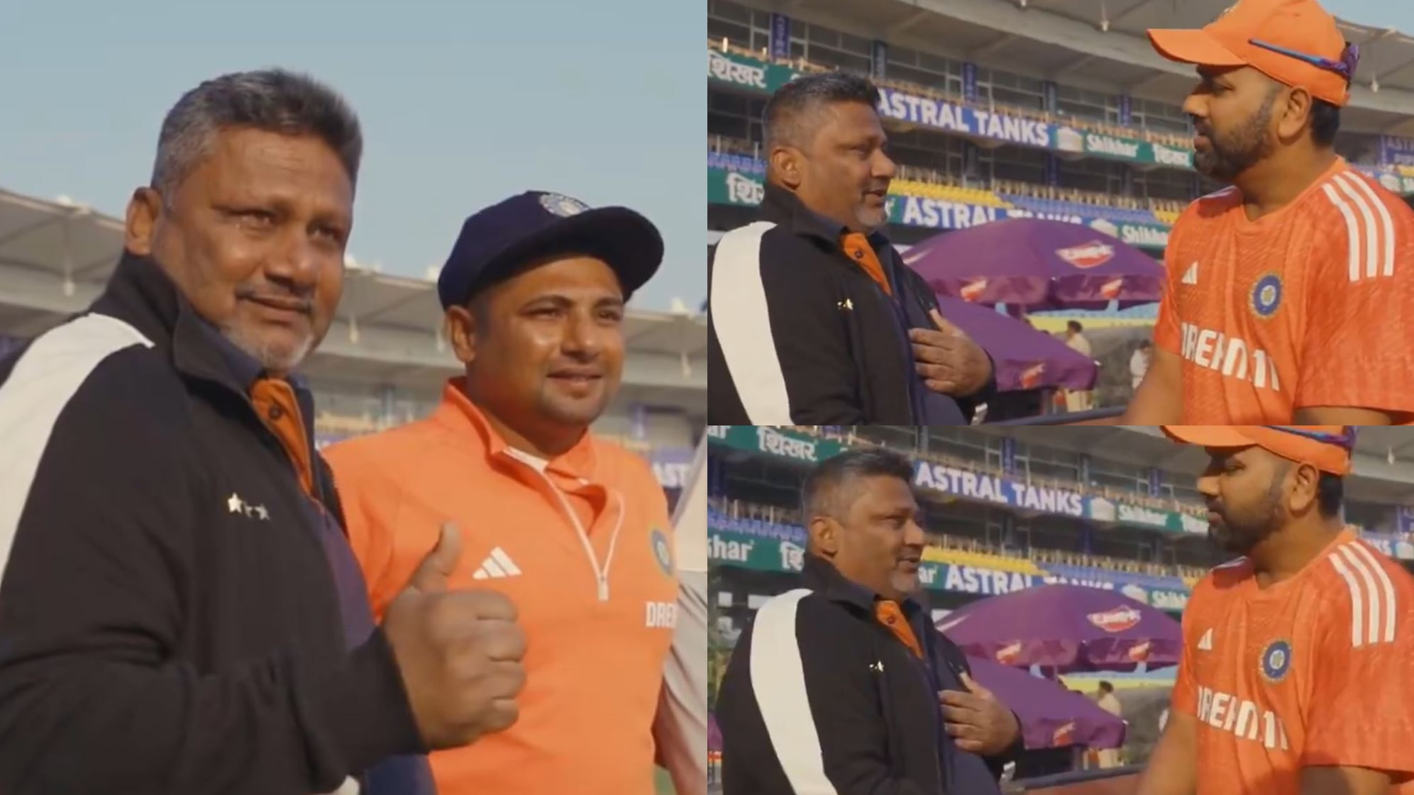 IND v ENG 2024: WATCH- 'Sir dhyan rakhna uska'- Sarfaraz Khan's father’s words to India captain Rohit Sharma