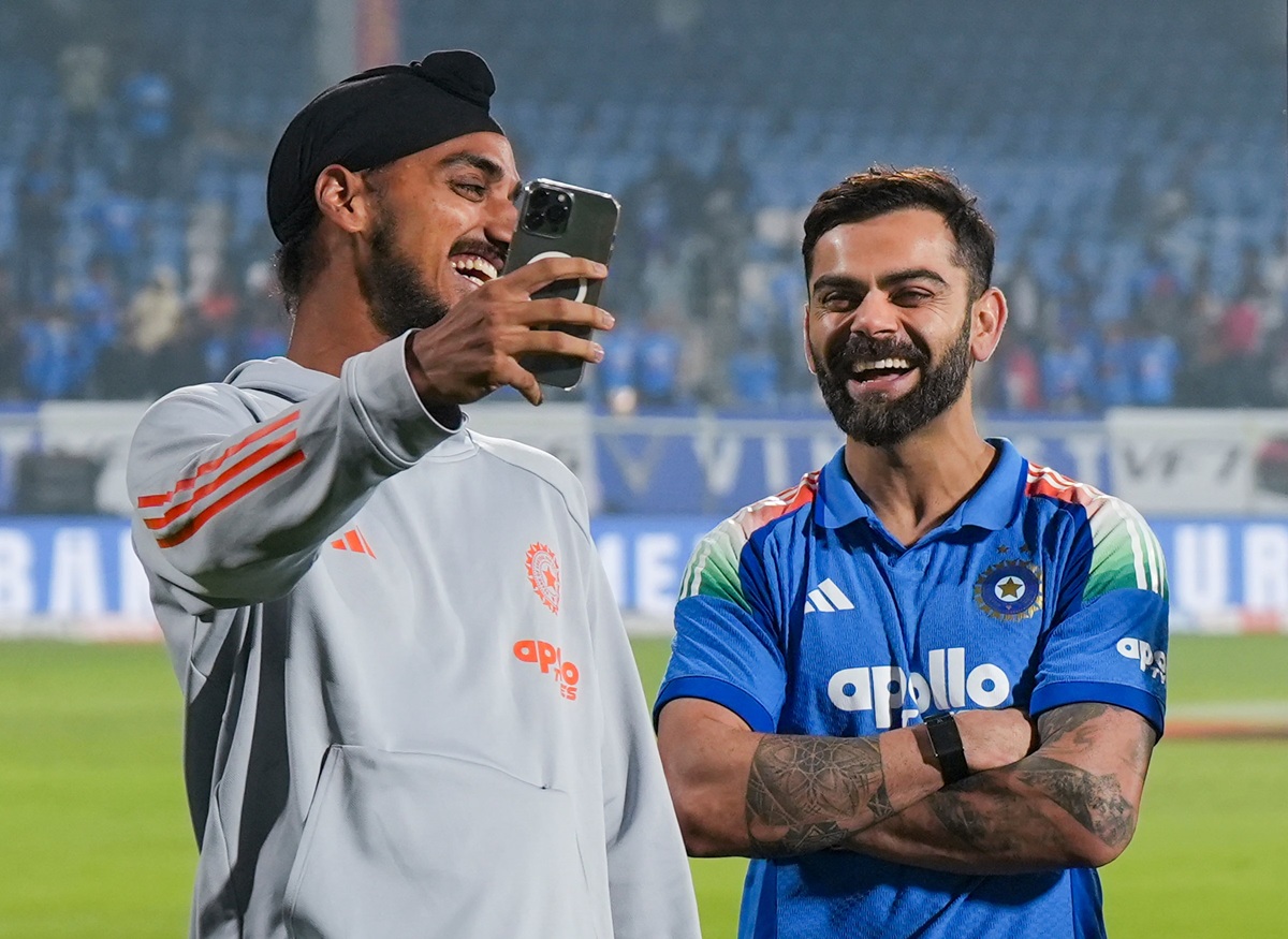Arshdeep Singh's reel with Virat Kohli went viral | Instagram