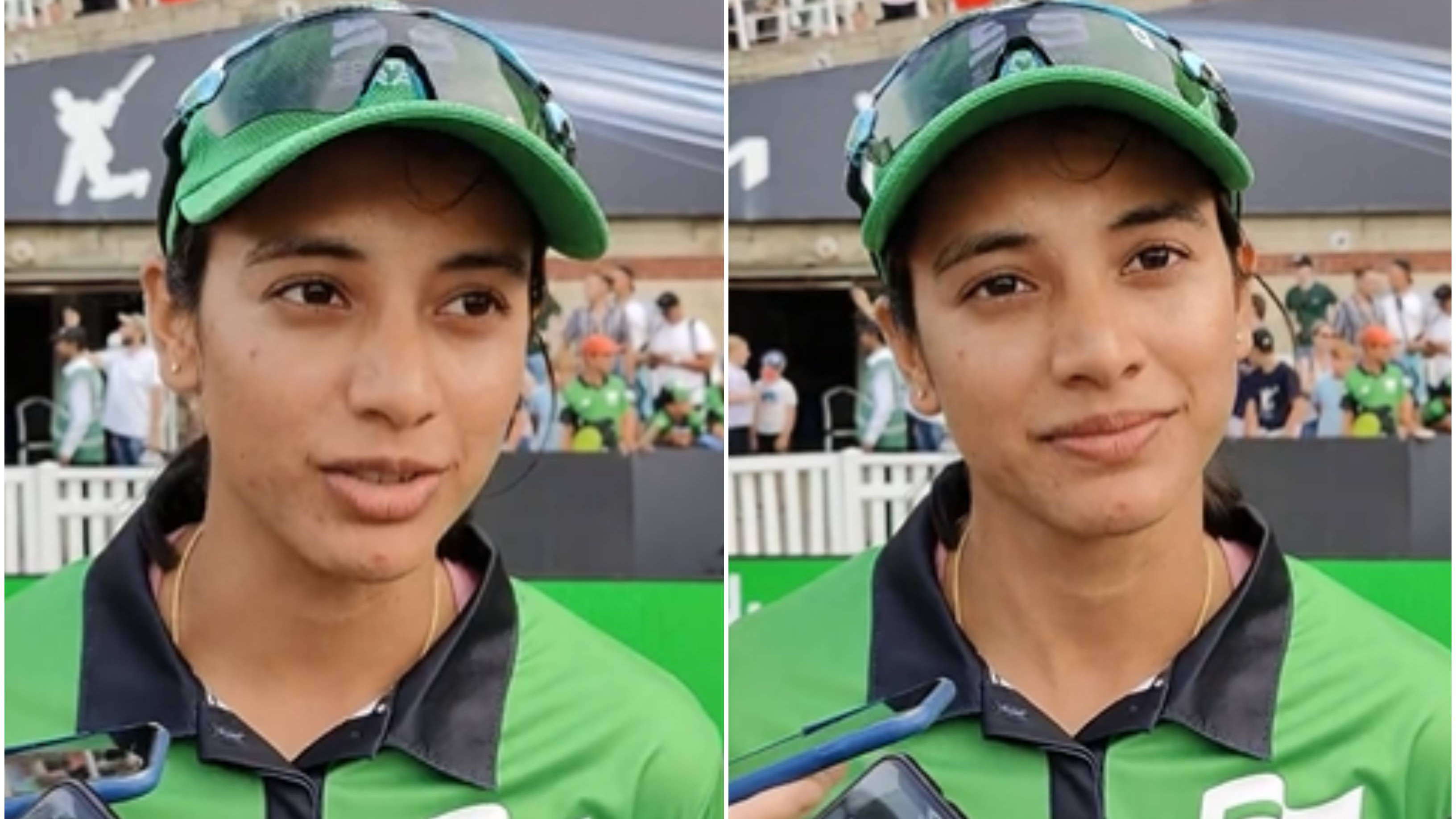 WATCH: Smriti Mandhana's epic reaction when being asked about Women's IPL after The Hundred match