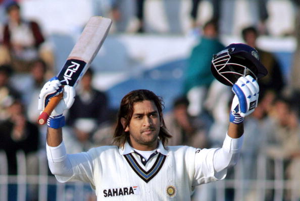 MS Dhoni hit his first Test hundred against Pakistan in 2006 Faisalabad Test | Getty