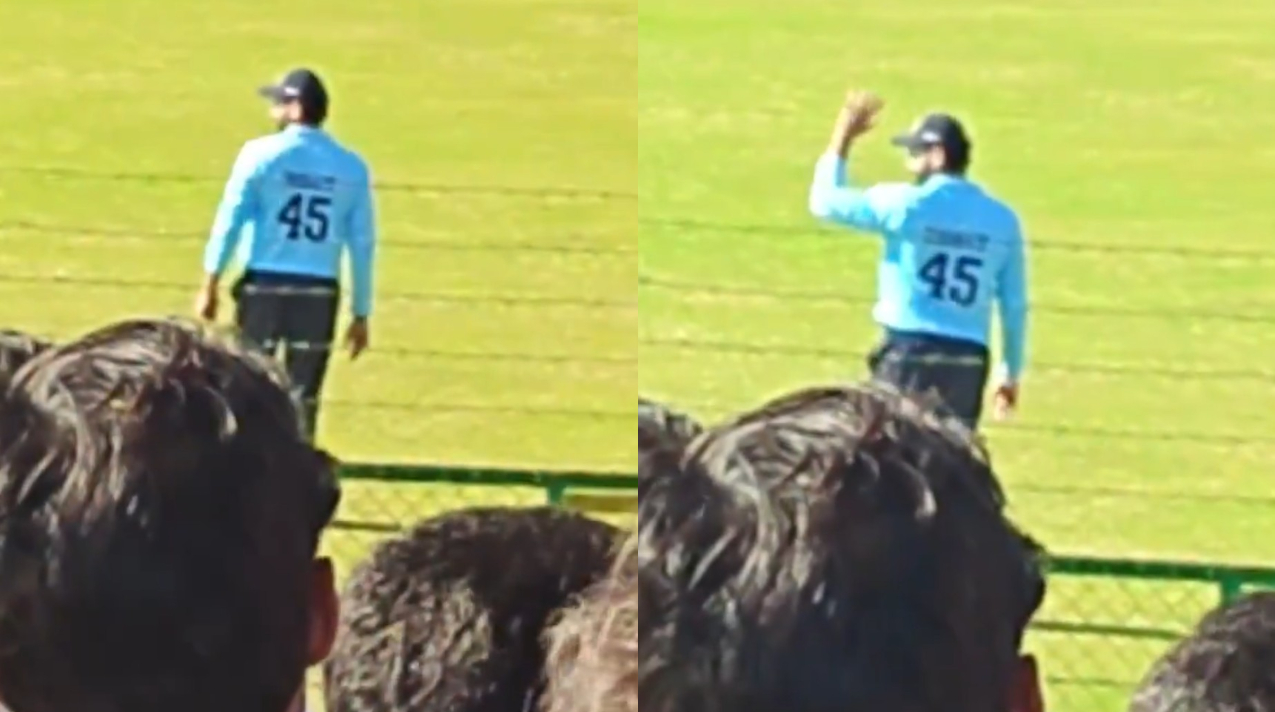 Rohit Sharma saying NO to fan asking about Vadapav | X