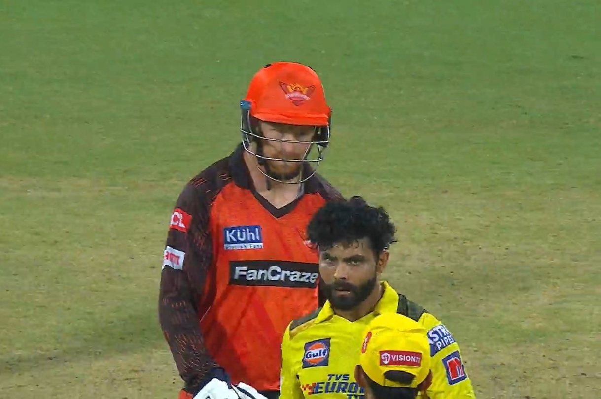 Jadeja and Klaasen got into an heated altercation | Twitter Screengrab