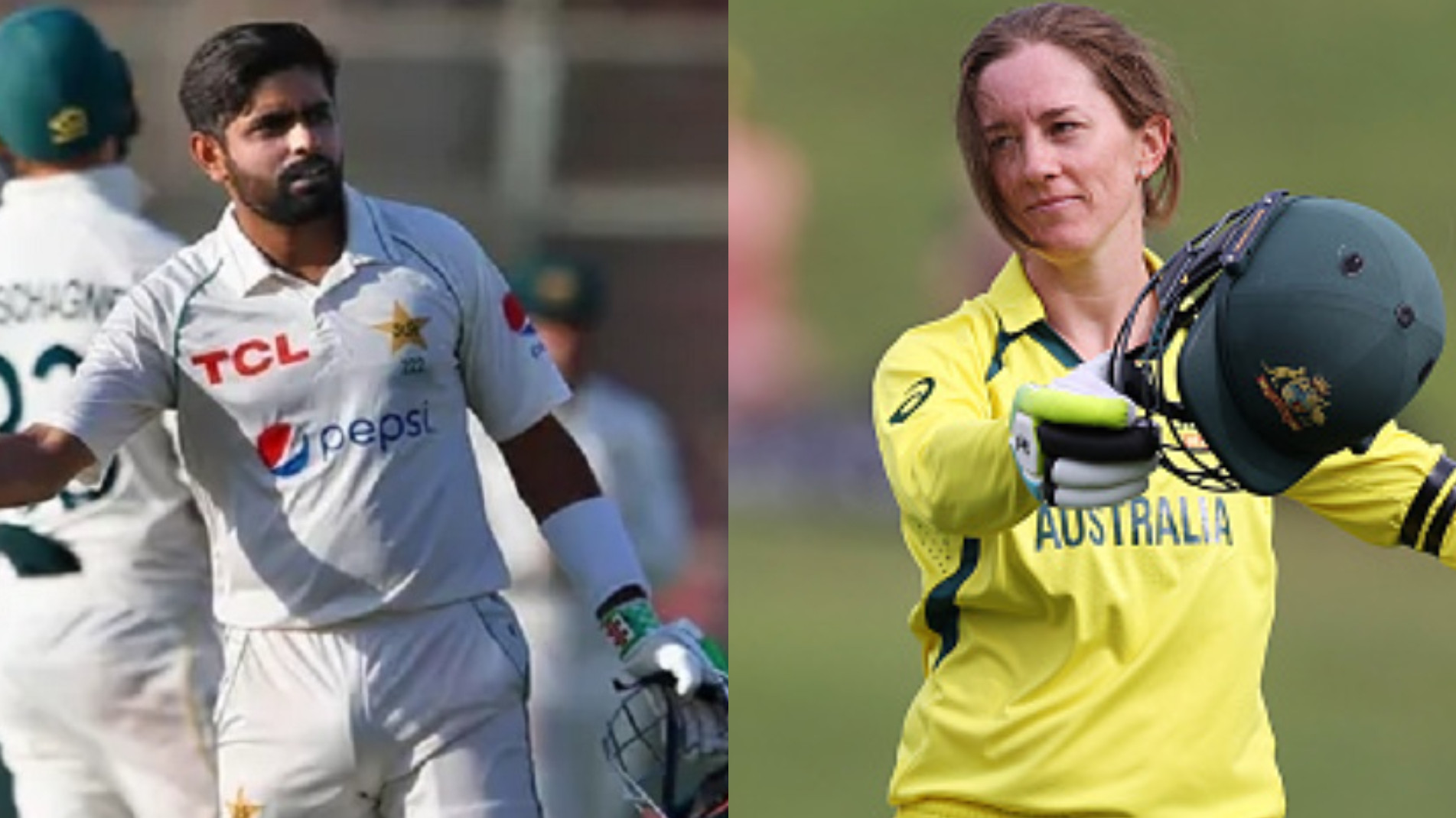 Babar Azam and Rachael Haynes named ICC Player of the Month for March