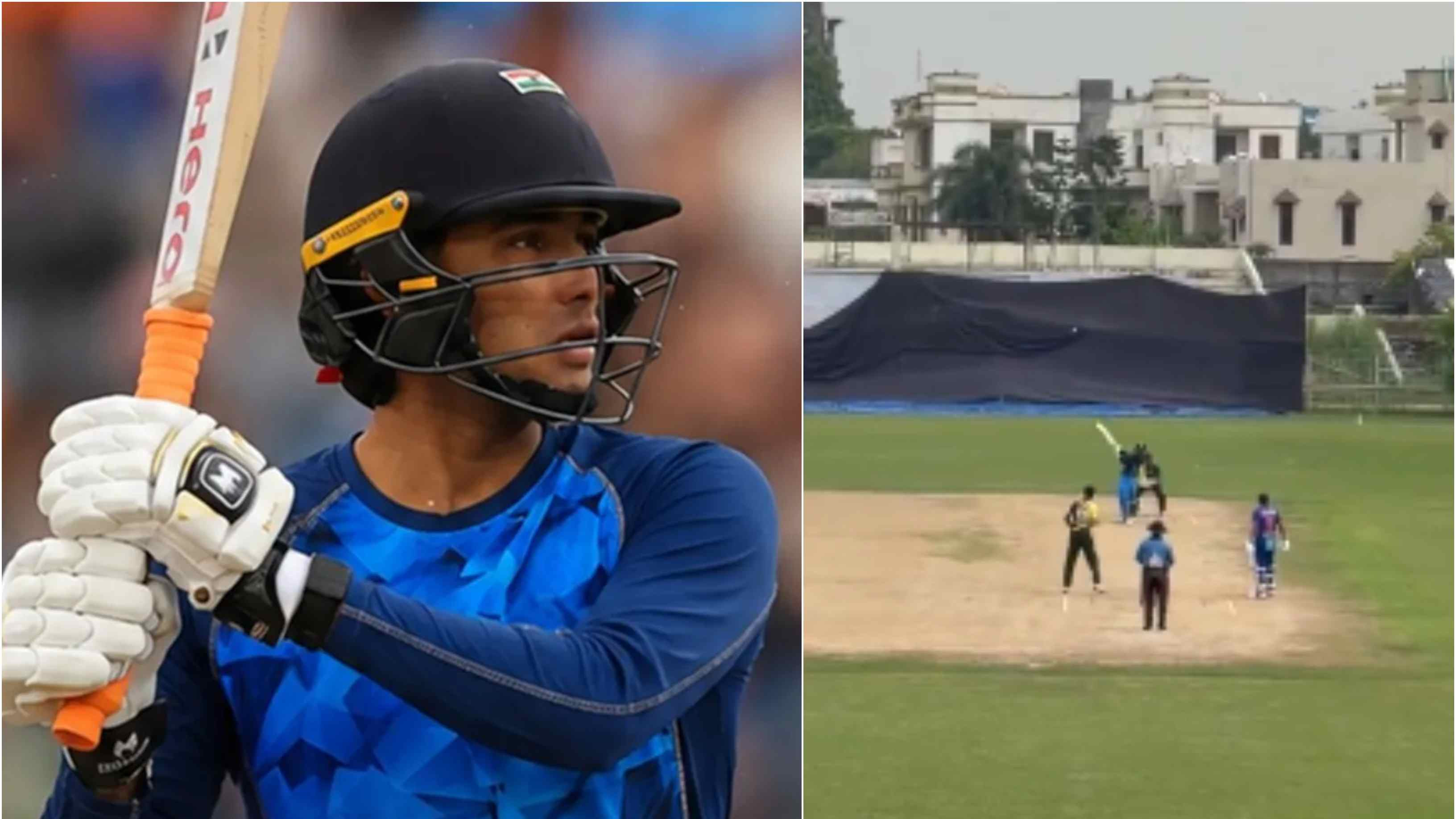WATCH: Abhishek Sharma returns to form in sensational fashion, slams 233 off 91 balls in Punjab Inter-District match