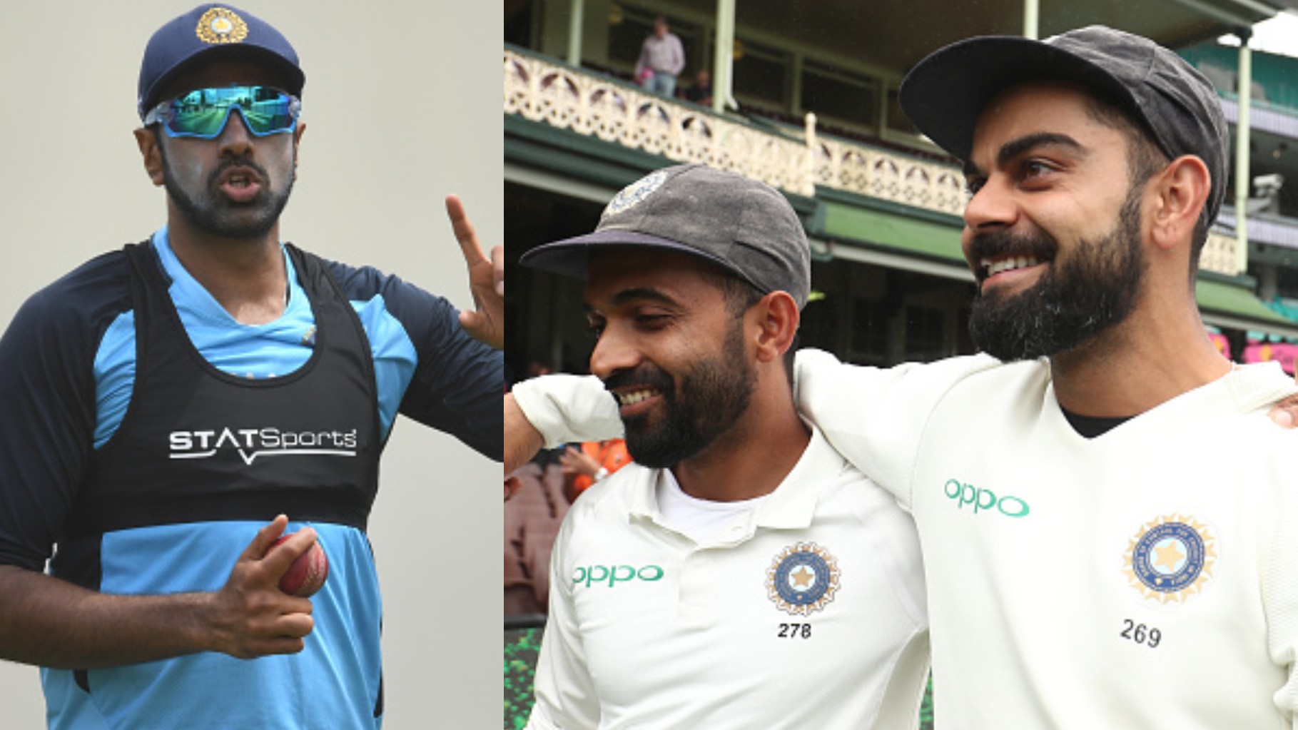 “Virat more communicative, Rahane less expressive,” says R Ashwin about their captaincy styles