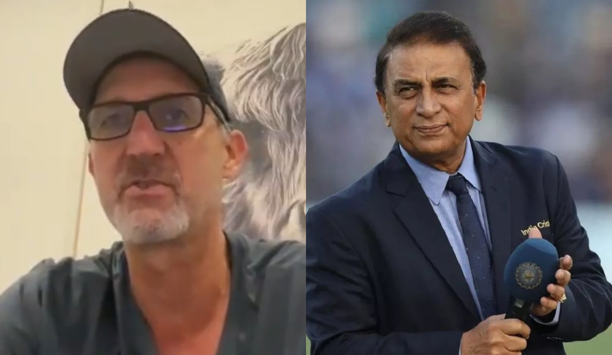 Jason Gillespie reacted to Sunil Gavaskar's statement on India and Pakistan teams | X