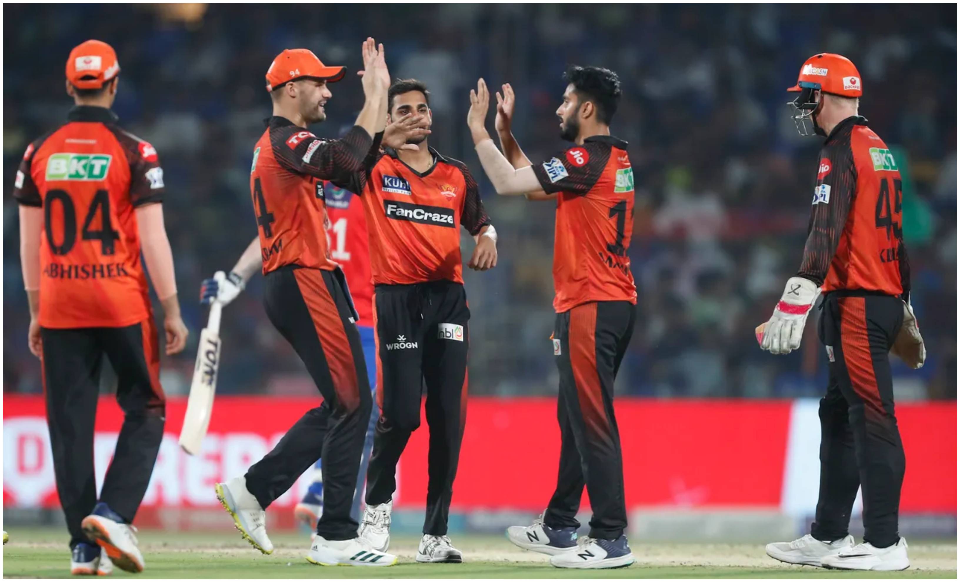 SRH restricted DC to 188/6 | BCCI-IPL