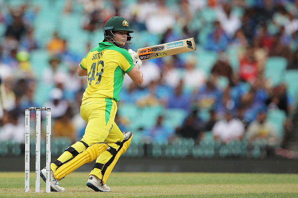 Smith equaled his record for the 3rd fastest ODI ton by an Australian in 62 balls | Getty