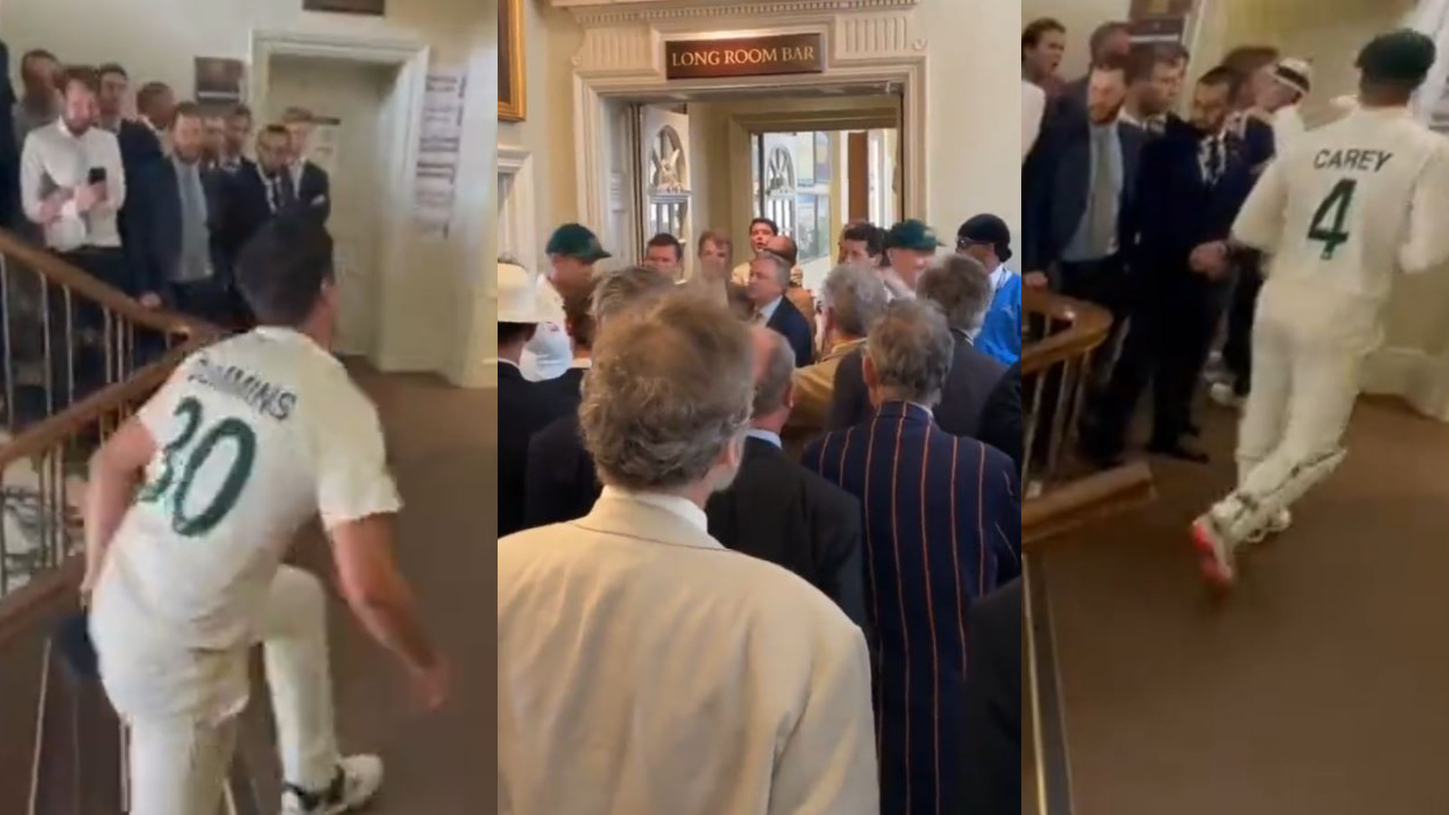 Ashes 2023: WATCH- New footage of Australians being called cheats in long room; MCC suspends 3 members