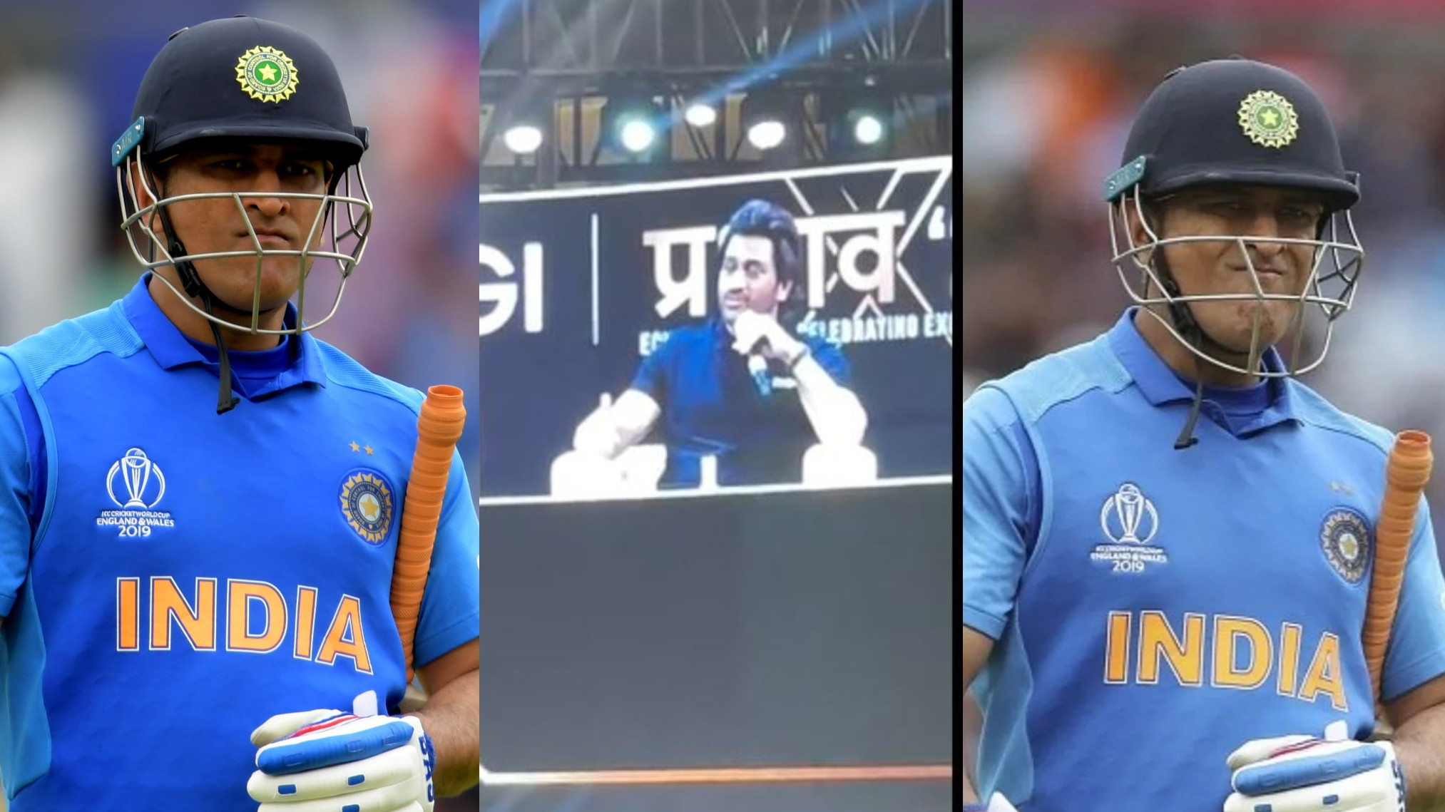 WATCH- “Difficult to control emotions”- MS Dhoni on whether he cried after India’s 2019 WC semi-final loss