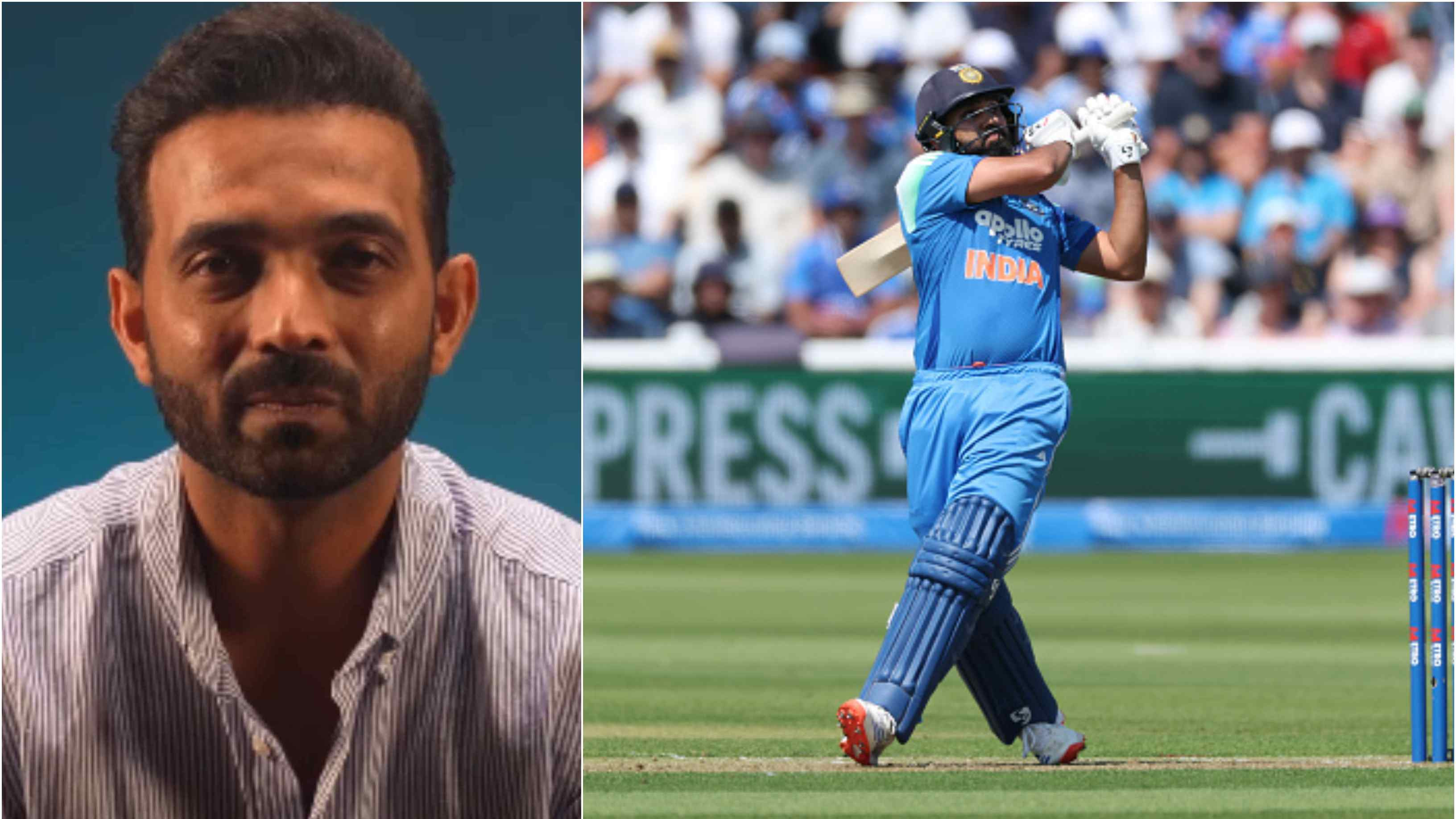 “You can’t go series by series,” Rahane wants Indian team management to give clear backing to Rohit Sharma for 2027 World Cup