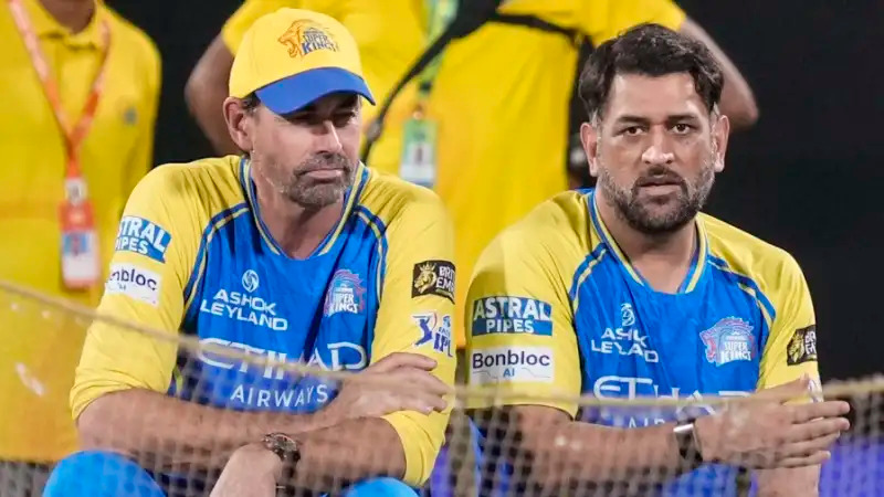 Stephen Fleming and MS Dhoni | PTI