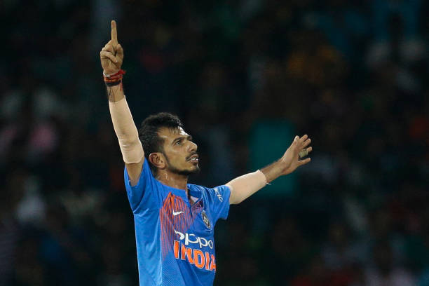 Yuzvendra Chahal is just 3 wickets away from becoming leading wicket taker for India in T20Is. (photo - Getty)