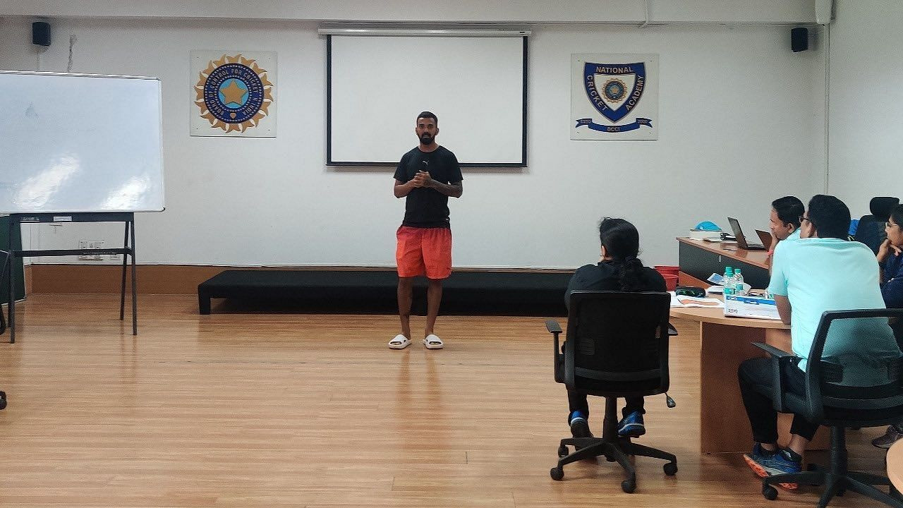 KL Rahul attends a special meet at NCA; VVS Laxman shares pictures