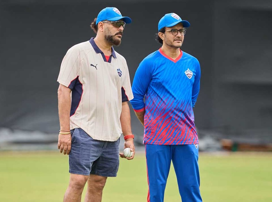 Yuvraj Singh and Sourav Ganguly | DC X