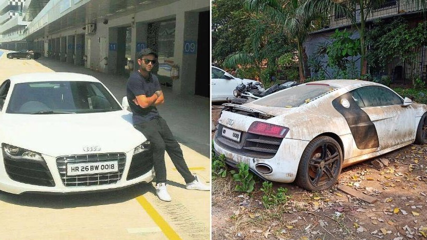Photos of Virat Kohli's old Audi R8 V10 car, which was impounded, circulate on social media again