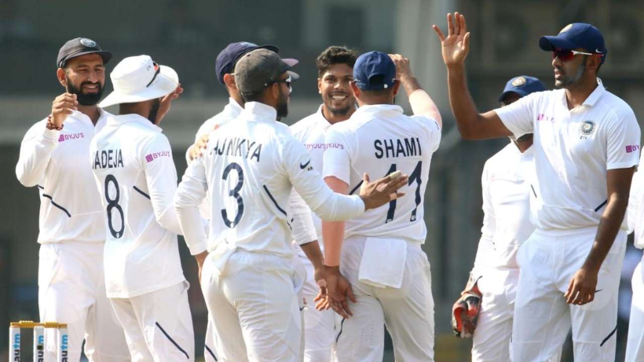 Indian team routed Bangladesh for 150 runs in 1st innings | AFP