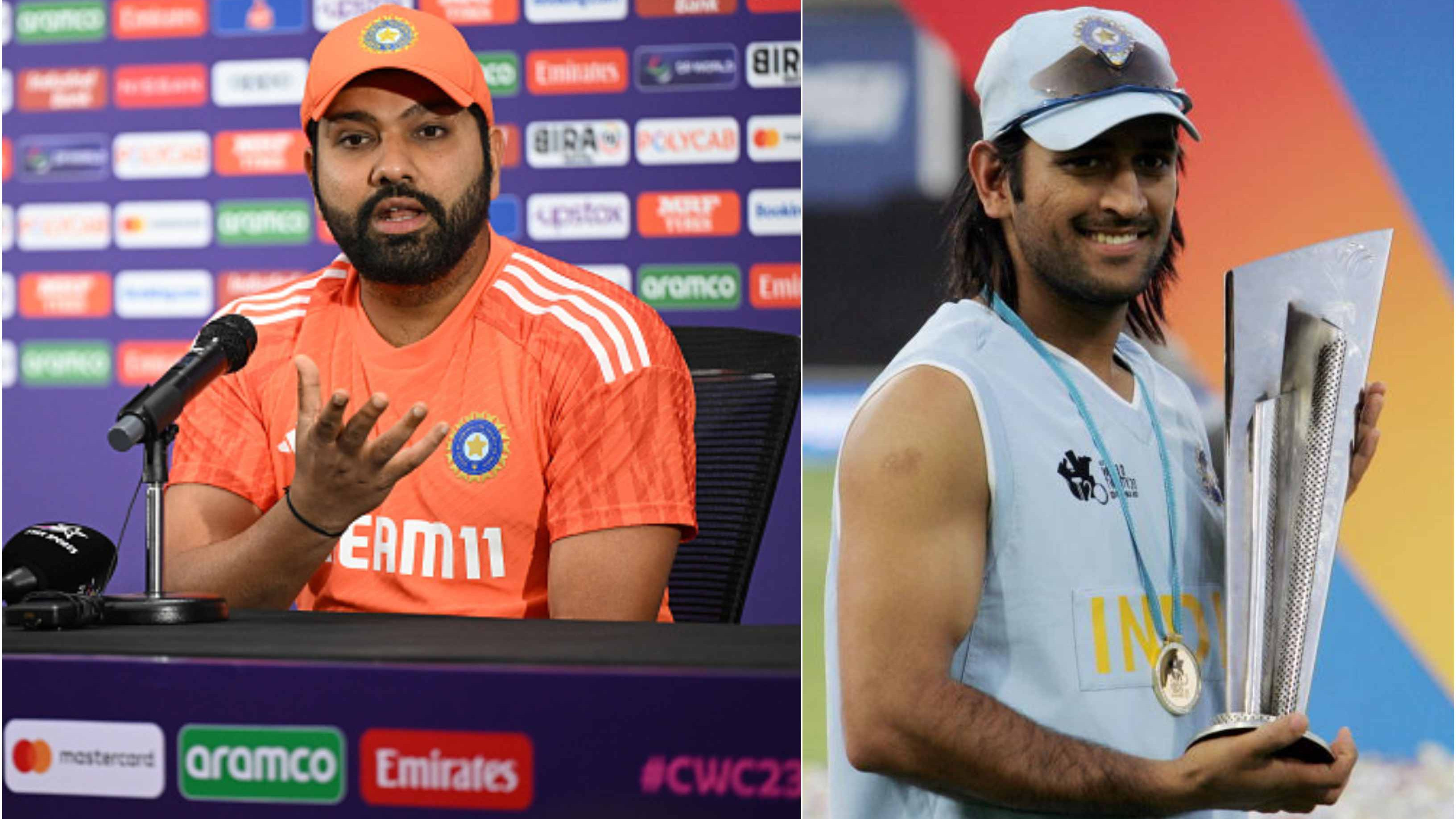 CWC 2023: “In 2007, don’t think MS gave a different message,” says Rohit Sharma ahead of World Cup final vs Australia