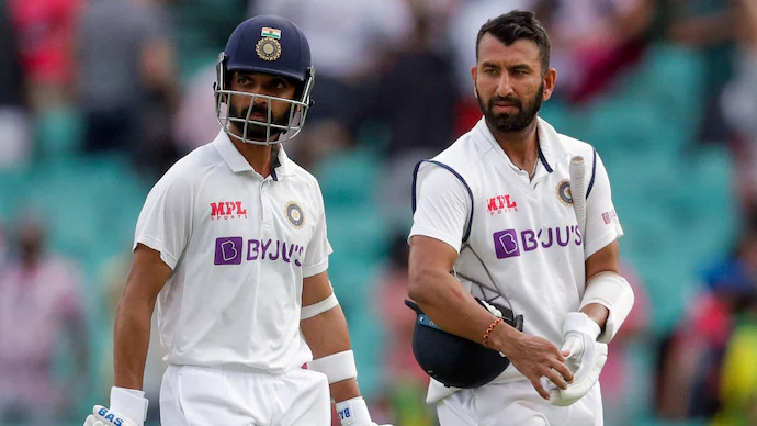 Ajinkya Rahane and Cheteshwar Pujara | Getty