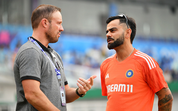 AB de Villiers and Virat Kohli | Getty