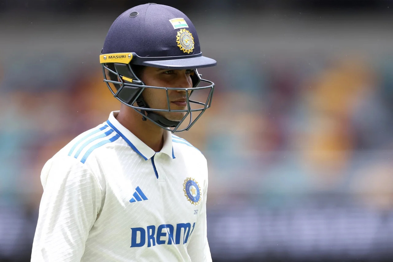 Shubman Gill has not had a good time in the two Tests in Australia thus far | Getty