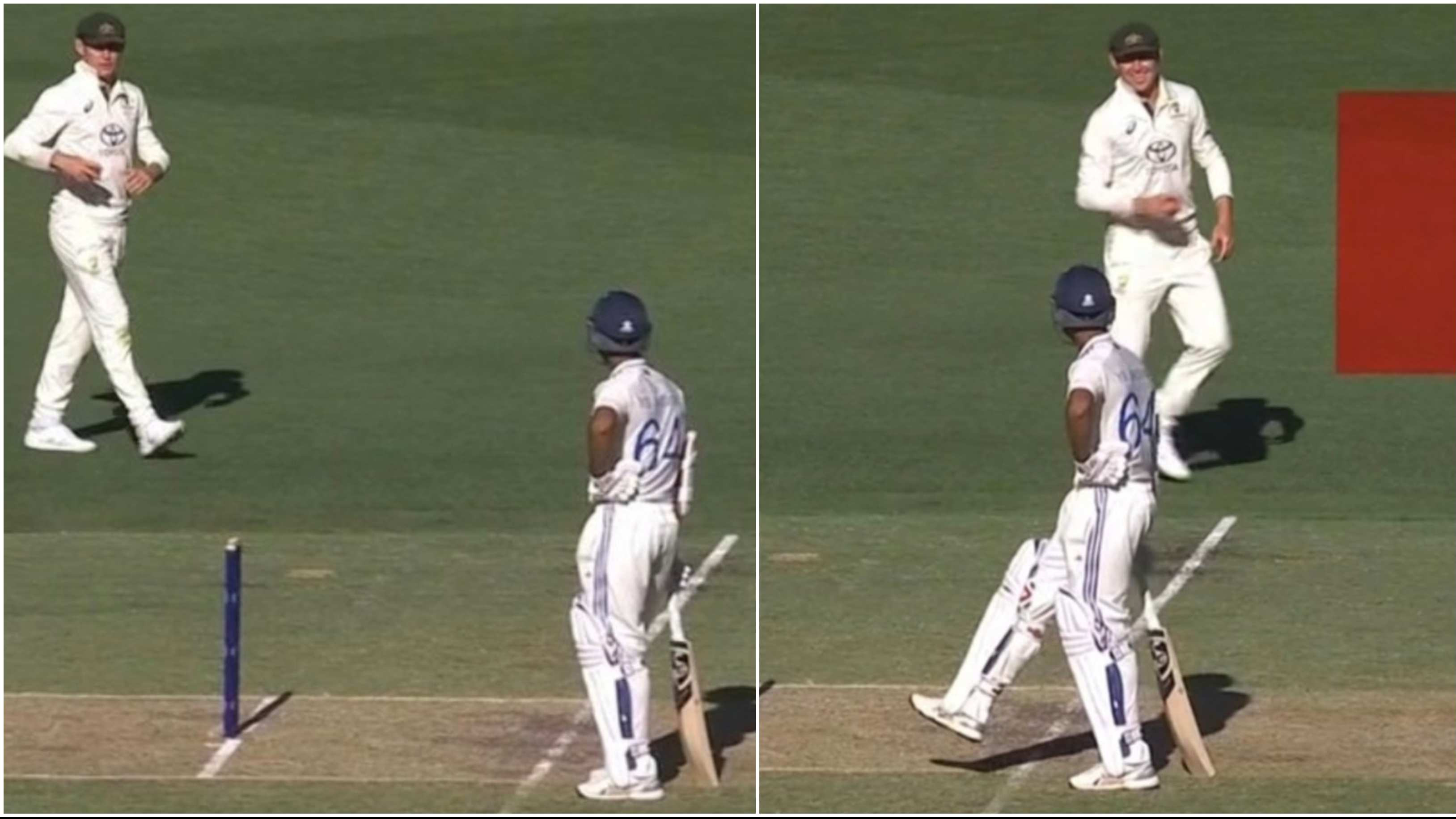 WATCH: Yashasvi Jaiswal engages in run-out banter with Marnus Labuschagne during Perth Test