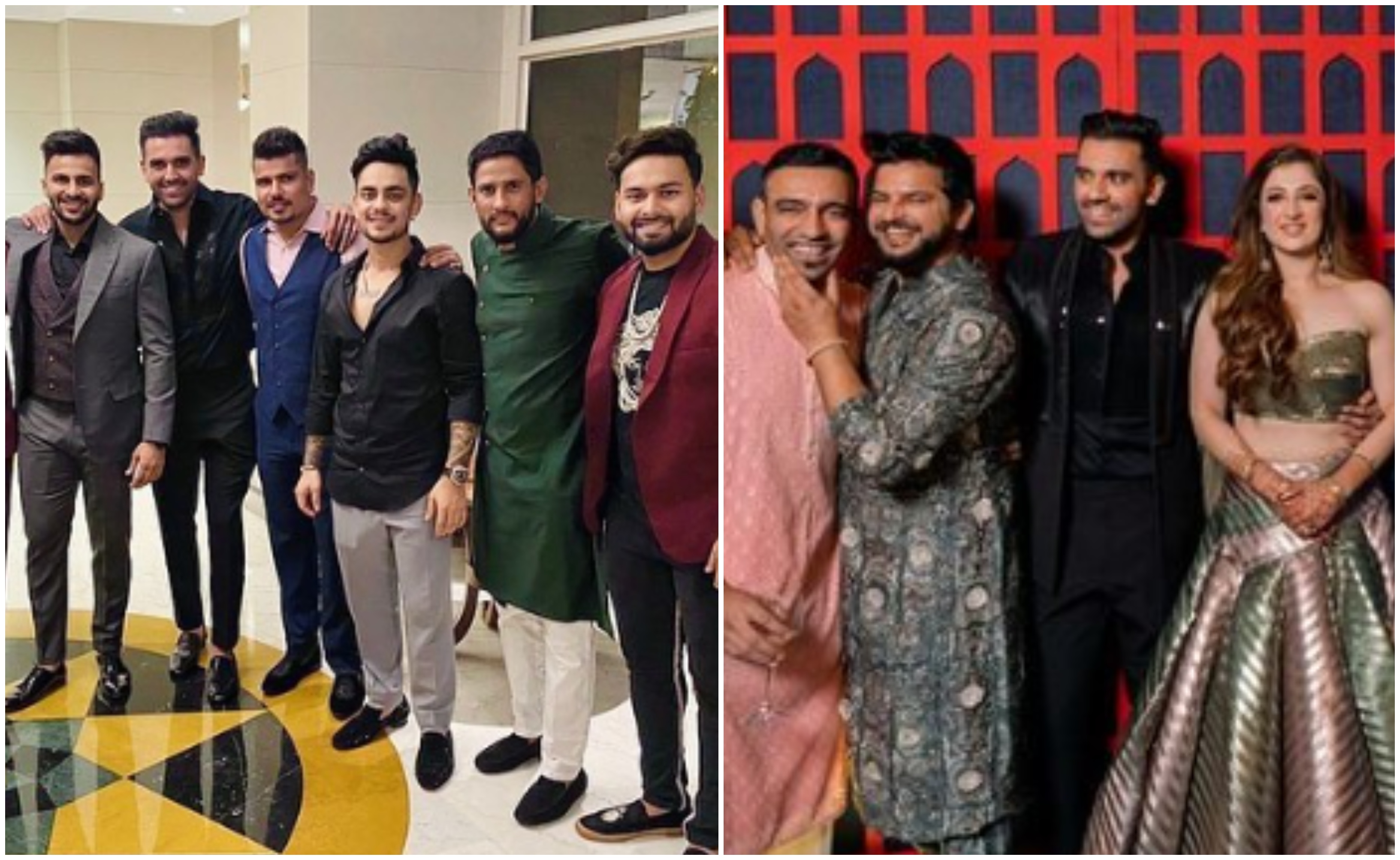 Deepak Chahar's teammates were in attendance at his wedding ceremony | Instagram