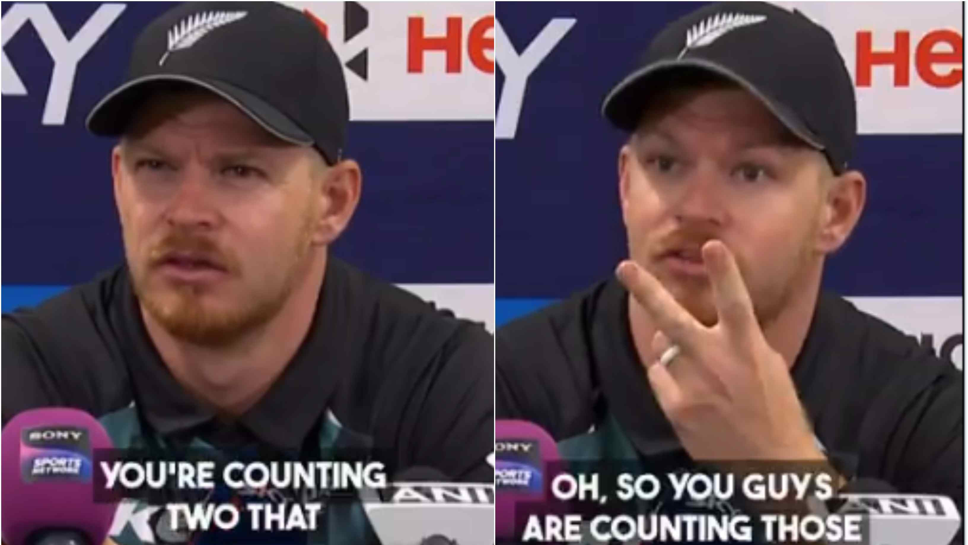 NZ v IND 2026: WATCH – “Need to count them correctly,” Glenn Phillips argues with Indian journalist over dropped catches in 1st T20I