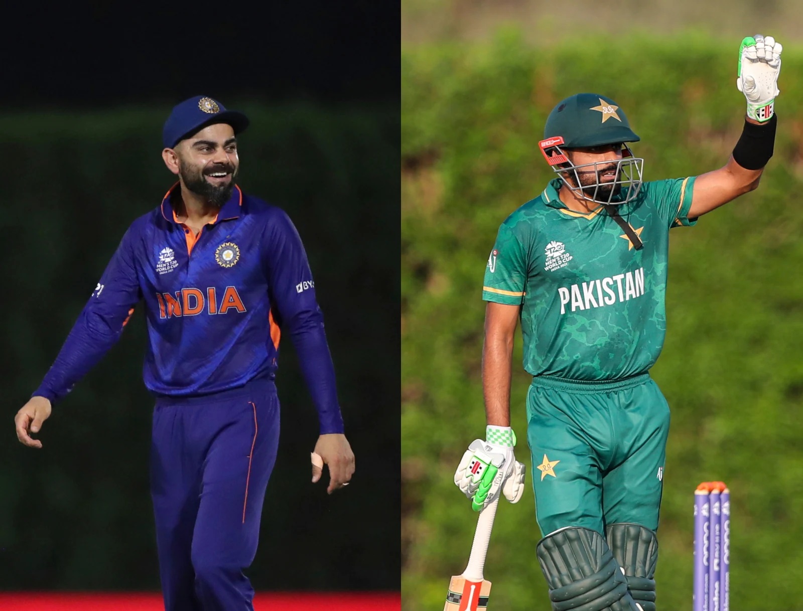 Babar Azam and Virat Kohli | Twitter