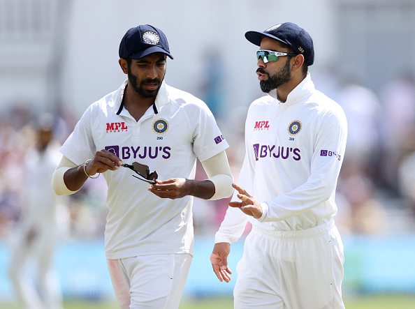 Virat Kohli and Jasprit Bumrah | GETTY 