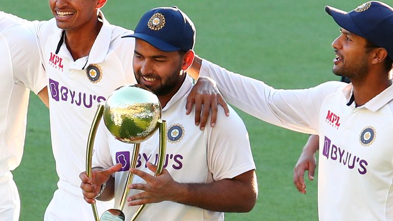 Rishabh Pant made scores of 97 and 89* against Australia at SCG and Gabba respectively | Getty