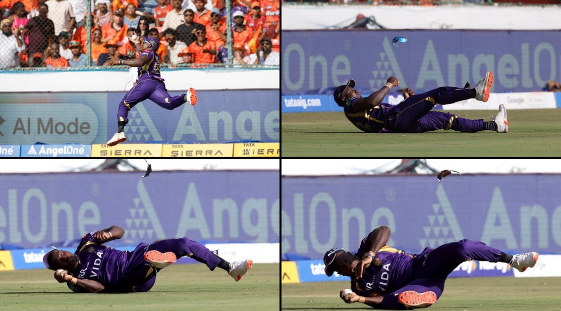 Rovman Powell's excellent catch to dismiss Heinrich Klaasen | X
