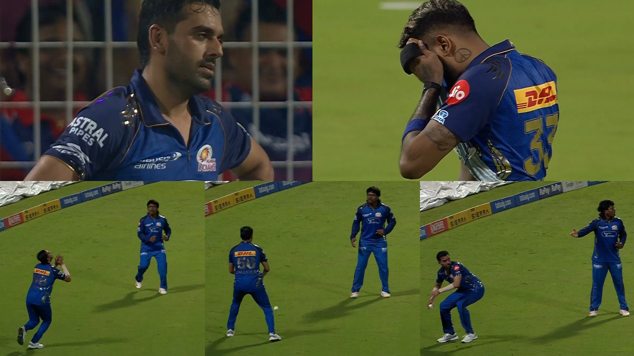 IPL 2026: WATCH- Deepak Chahar and Robin Minz make mess of simple catch; Hardik Pandya hides his face in frustration