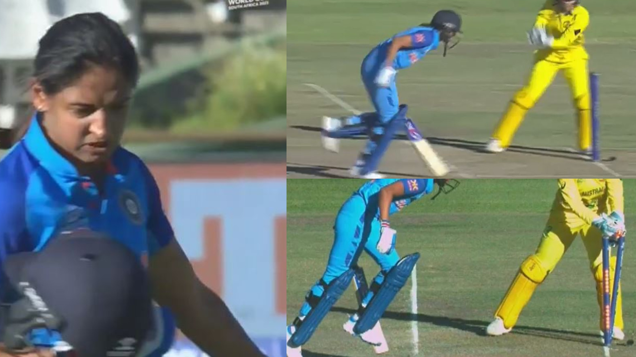 T20 World Cup 2023: WATCH- Harmanpreet Kaur gets bizarrely run-out; reacts in disappointment afterwards