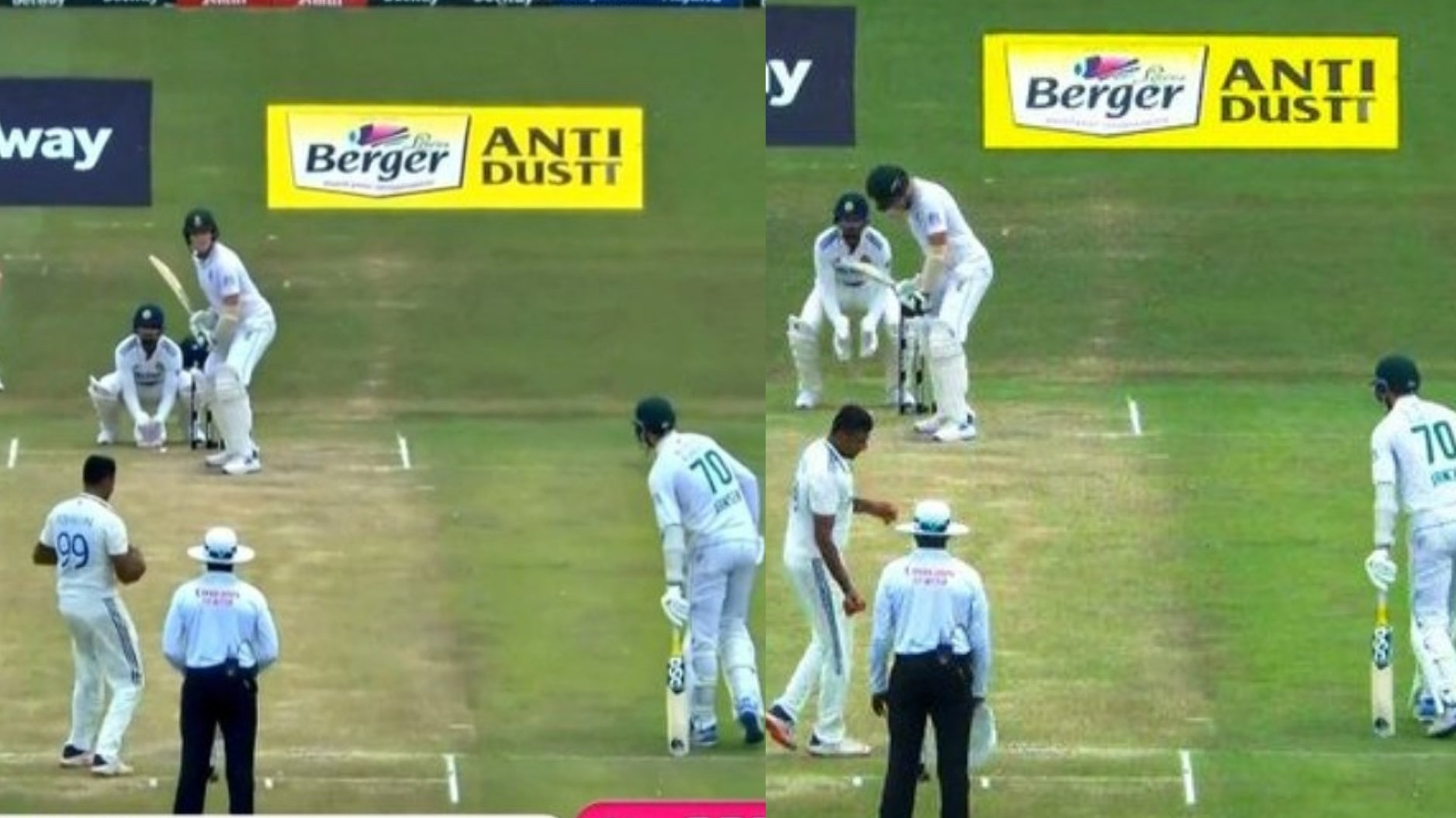 SA v IND 2023-24: WATCH- R Ashwin warns Marco Jansen for leaving his crease early