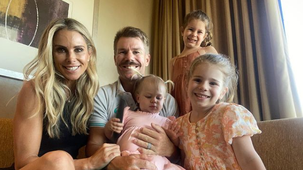 AUS v IND 2020-21: WATCH- David Warner reunites with his family after 108 days