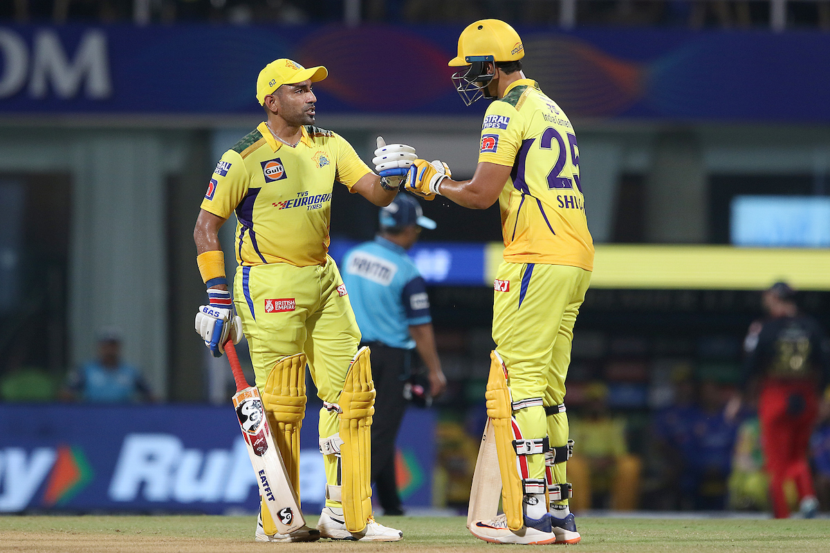 Shivam Dube and Robin Uthappa starred with the bat for CSK | BCCI/IPL