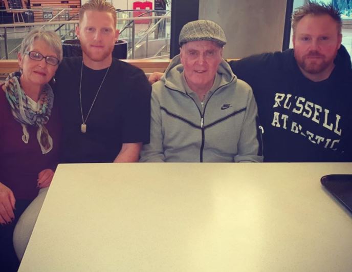 Stokes enjoyed looking after his father along with the rest of the family | Ben Stokes/Instagram 