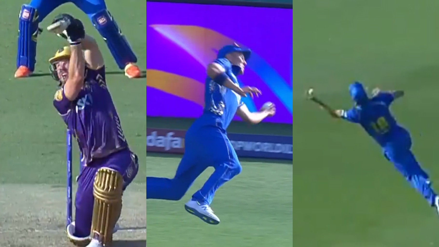 WATCH- MI Emirates' Trent Boult’s one-handed stunning catch against Abu Dhabu Knight Riders in ILT20 2024