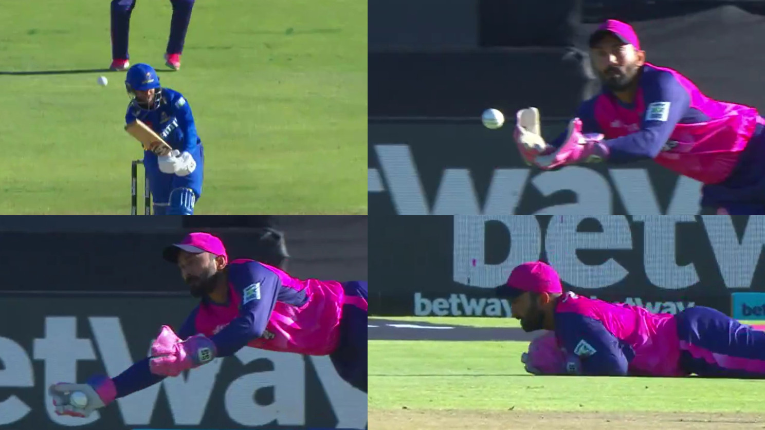 WATCH- Dinesh Karthik’s one-handed stunner in SA20; facepalms after second consecutive run out